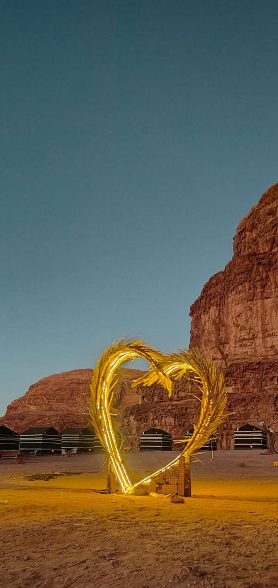 Hotel Wadi Rum Desert Heart Camp Exterior foto